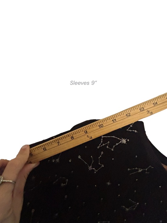 No Boundaries Constellation Print T-Shirt Star Graphic Crew Neck Tee Size Large - Picture 8 of 9